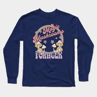 Magic Mushrooms Forager Long Sleeve T-Shirt